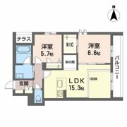 キヨール東原 A棟の間取り画像