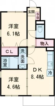 アスク篠の間取り画像