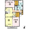 アヴァンス東台 Bの間取り画像