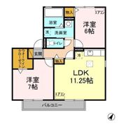 グランドゥールの間取り画像