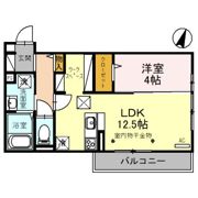 Y'sアビタシオン江木の間取り画像
