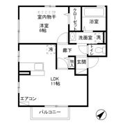 モンソレーユ Dの間取り画像