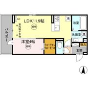 D-ROOM＋津福今町の間取り画像