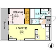 D-ROOM＋津福今町の間取り画像