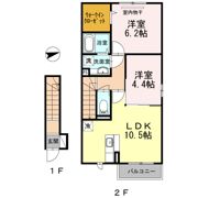 カルチェの間取り画像