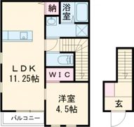 リーブルファイン東磯山の間取り画像