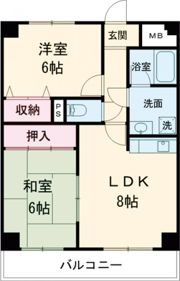 ファミーユ2の間取り画像