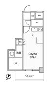 JMF Residence 町田の間取り画像