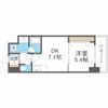 シティーコート大小路駅前の間取り画像