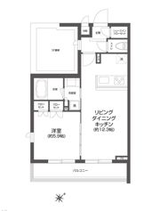 GRAN PASEO 四谷若葉の間取り画像