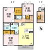 D-roomオーク A棟の間取り画像