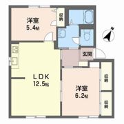 アメニティハイツ十市 B棟の間取り画像