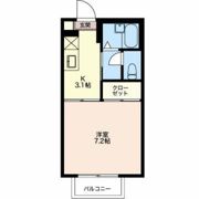 サンシャイン浜岡 Aの間取り画像