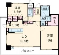 ベリスタ神戸旧居留地の間取り画像