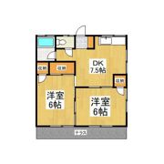 明城コーポの間取り画像