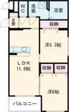 コリーナ陽東の間取り画像