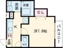 フジパレス初芝駅北の間取り画像