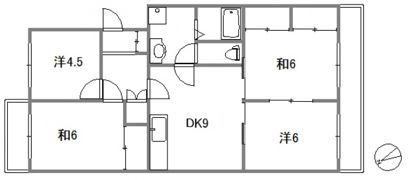 ピアパレス高須の間取り画像