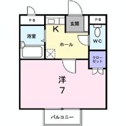 サン・ラヴィアンBの間取り画像