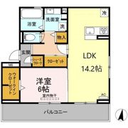 ベルフォレ豊田の間取り画像