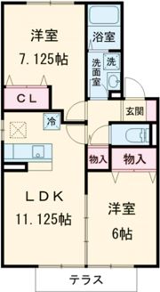 グリーン ティアラ Bの間取り画像