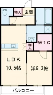 豊新AvenueⅢの間取り画像