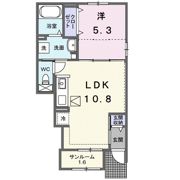 ウェルリッチ 丸亀の間取り画像