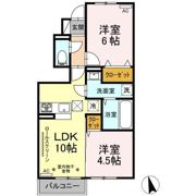 DーROOM嶋南の間取り画像