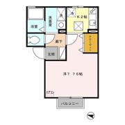 メゾンHOKUSHIN Ⅱの間取り画像