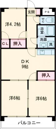 VELL de MEUREの間取り画像