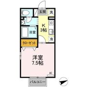 セピアコートの間取り画像