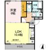 D-room桜町 D棟の間取り画像