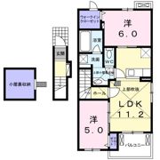 セントラル ビスタ 半田 Ⅱの間取り画像