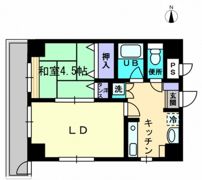 アルカディア西内町の間取り画像