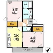 シャトレー西本の間取り画像