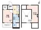 エアスト東中島(エアストヒガシナカジマ)の間取り画像