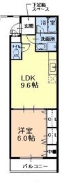 コリーヌ池上の間取り画像