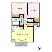 ソレアード 壱番館/弐番館の間取り画像