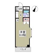 滝マンション第二春来の間取り画像