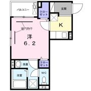 メゾン ブランドブランの間取り画像