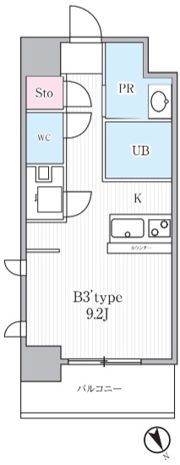 JMF Residence 町田の間取り画像