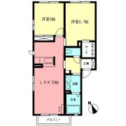 ボナールⅡの間取り画像