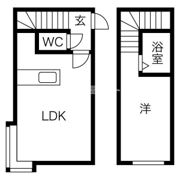 ●AMS新富C棟の間取り画像
