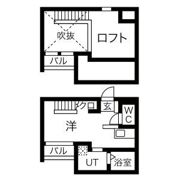 コスモハイツ安城Bの間取り画像
