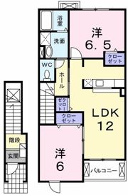 グリーンガーデン・いのの間取り画像