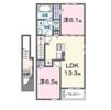 カーサエスクランⅢの間取り画像