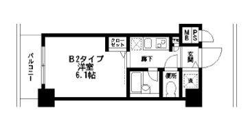 HF練馬レジデンスの間取り画像