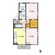 グランメール桜町 Aの間取り画像