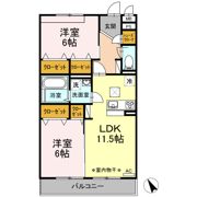 グレイスコート湘南の間取り画像