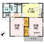 ジュパール Ⅰ棟の間取り画像